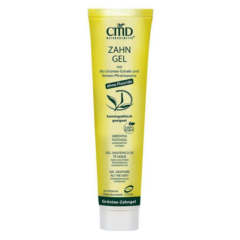 Tooth gel with green tea extract, CMD Naturkosmetik, 75 ml