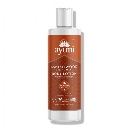 Лосьон для тела с сандаловым деревом Sandalwood & Ylang Ylang, Ayumi, 250 мл