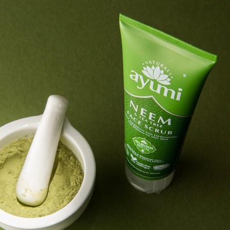 Facial scrub with Neem & Tea Tree, Ayumi, 125 ml