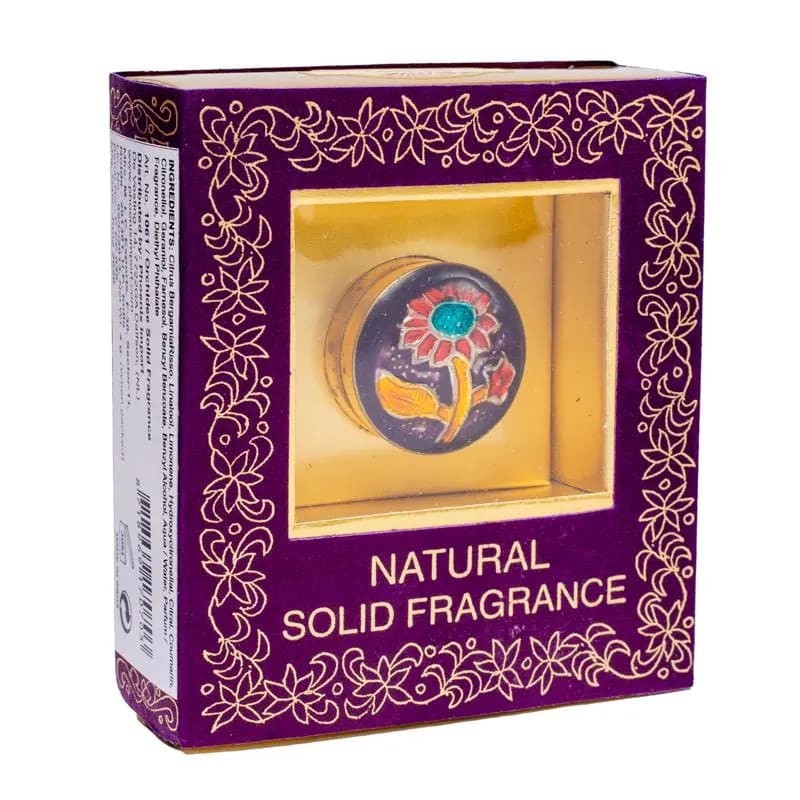 Solid oil-based perfume Orchidee, Song of India, 4g