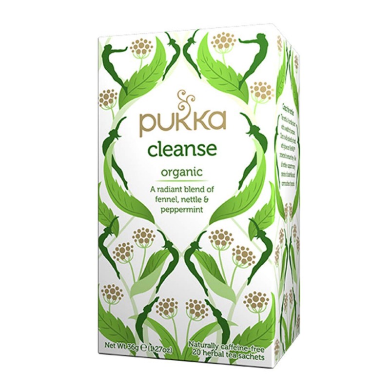 Cleansing tea Cleanse Klar, Pukka, 20 sachets