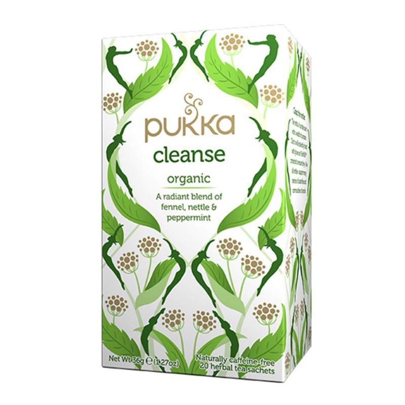 Очищающий чай Cleanse Klar, Pukka, 20 пакетиков