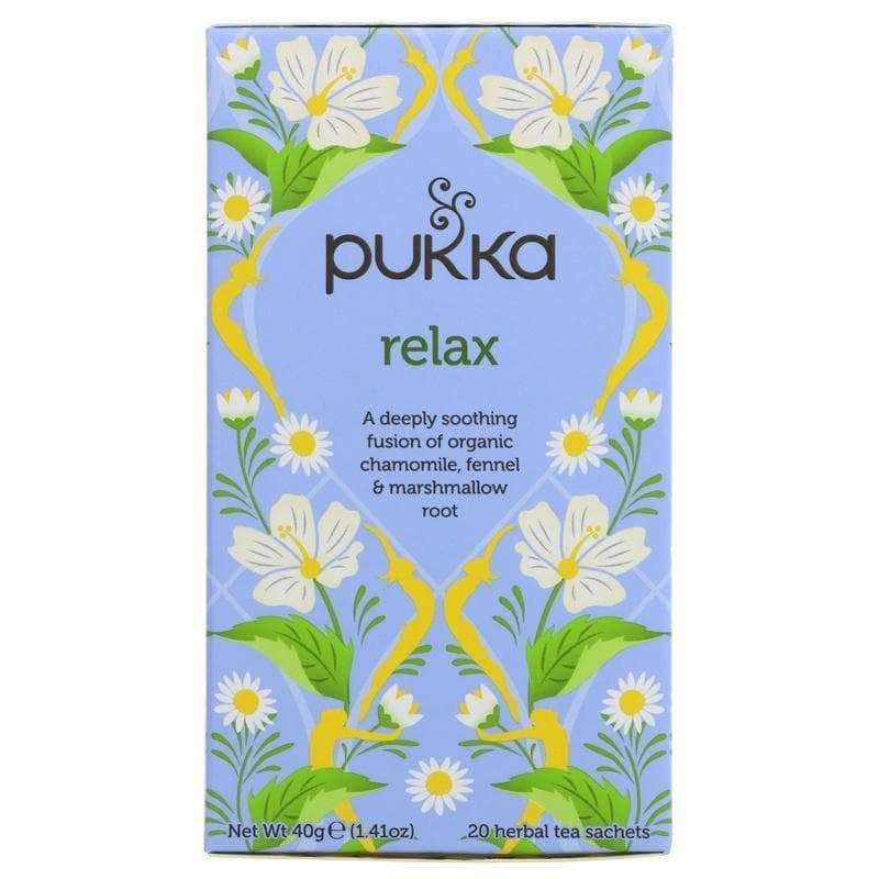 Успокаивающий чай Relax, органический, Pukka, 20 пакетиков