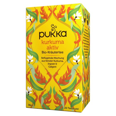 Stimulating tea Turmeric Active, Pukka, 20 sachets