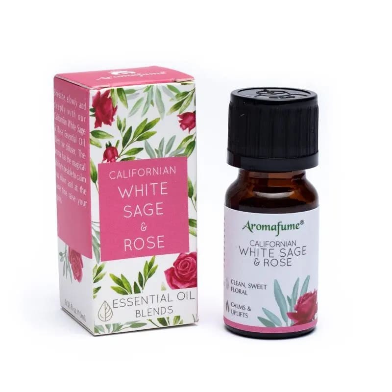 Eeterlik õli White Sage ja Rose, Aromafume, 10ml