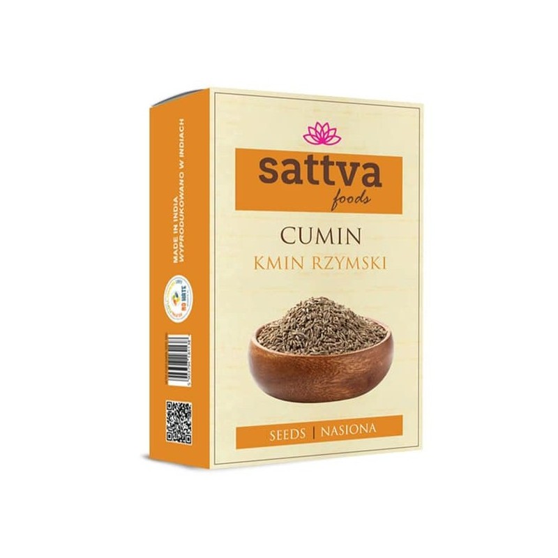 Тмин, цельный, Sattva Foods, 100г