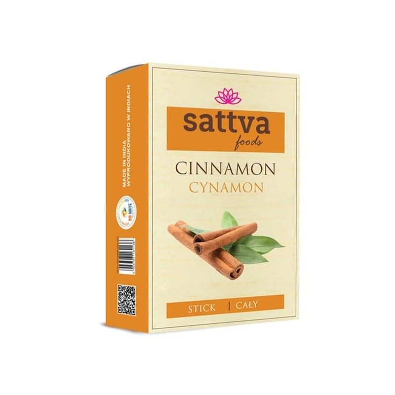 Cinnamon sticks Cassia, Sattva Foods, 50g