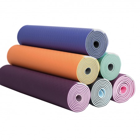 Jogos kilimėlis profesionalams Yogimat Pro, ekologiškas, 6 mm, įvairių spalvų