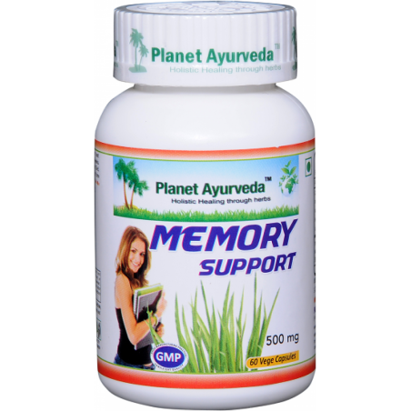 Пищевая добавка для памяти Memory Support, Planet Ayurveda, 60 капсул