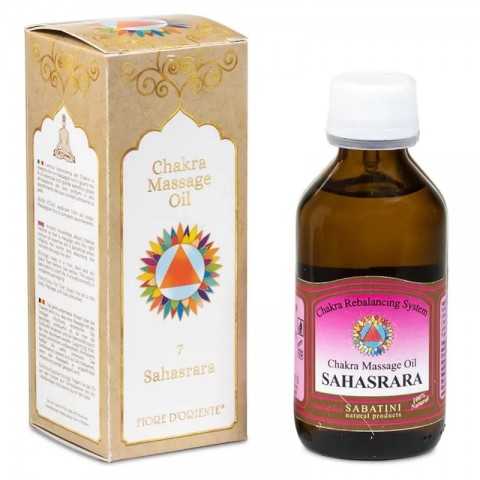 Massage oil Chakra 7 Sahasrara, Fiore D'Oriente, 100ml