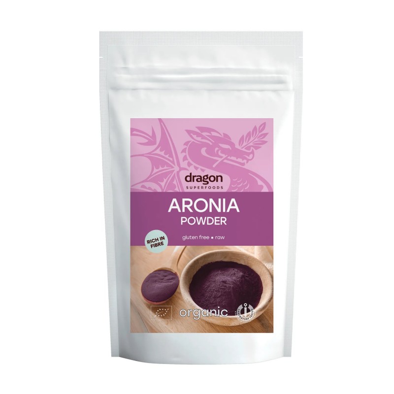 Aroonia marja pulber, mahe, Dragon Superfoods, 200g