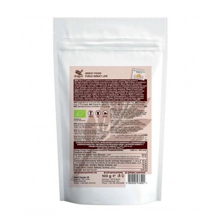 Black Maca powder, Dragon Superfoods, 100g