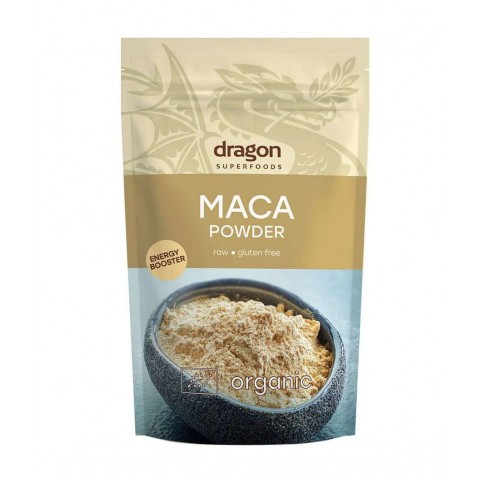 Порошок перуанского перца Maca, органический, Dragon Superfoods, 200г
