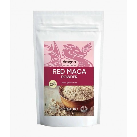 Punase Peruu pipra pulber Red Maca, Dragon Superfoods, 100g