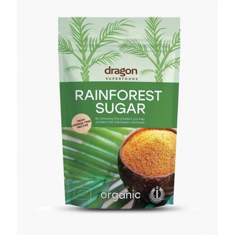 Rainforest suhkur, mahepõllumajanduslik, Dragon Superfoods, 250g