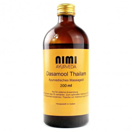 Массажное масло для тела Dasamool Thailam, Nimi Ayurveda, 200 мл