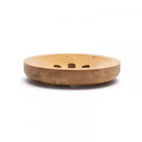 Round bamboo soap bar Bamboo, 8cm