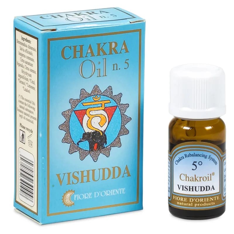 Eeterlik õli Chakra 5 Vishudha, Fiore D'Oriente, 10 ml