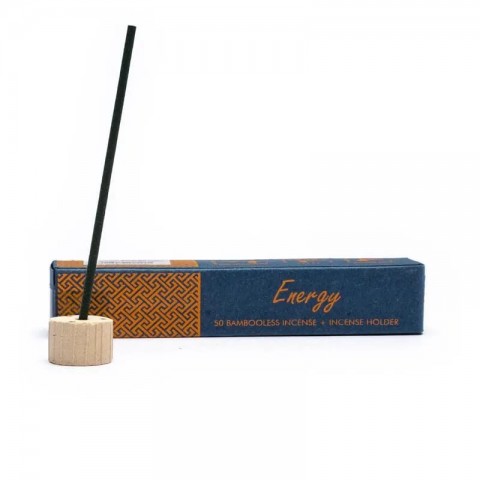 Herbal incense sticks without core with holder Energy, Song of India, 50 pcs.