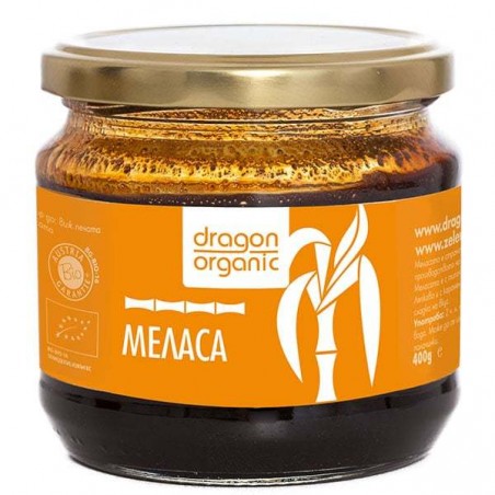 Патока из тростникового сахара, органическая, Dragon Superfoods, 400г