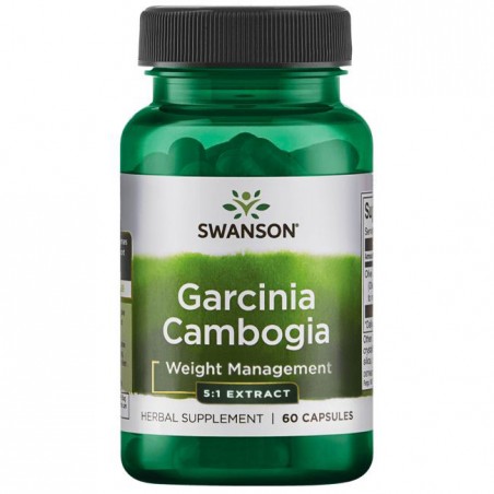 Garcinia Cambogia, Swanson, 80mg, 60 kapslit