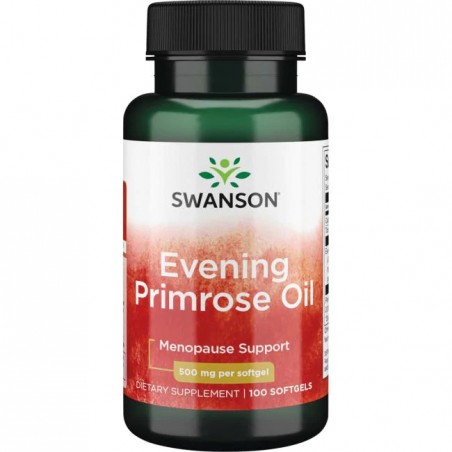 Evening Primrose Oil, Swanson, 500mg, 100 capsules