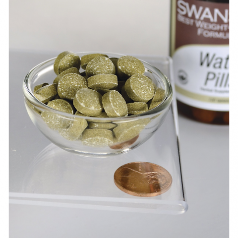 Toidulisand Water Pills, Swanson, 160mg, 120 tabletti