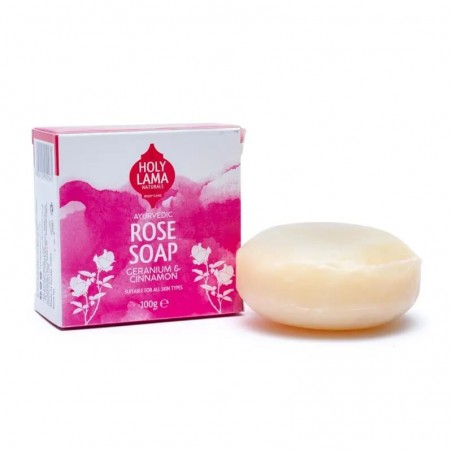 Käsitsi valmistatud roosiseep Rose Soap, Holy Lama, 100g